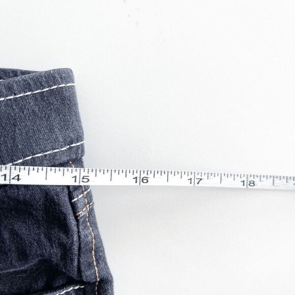 Elation Denim Womens Full Seat Riding Wear Breeches Suede Grip Pant Black 30R - Picture 9 of 12